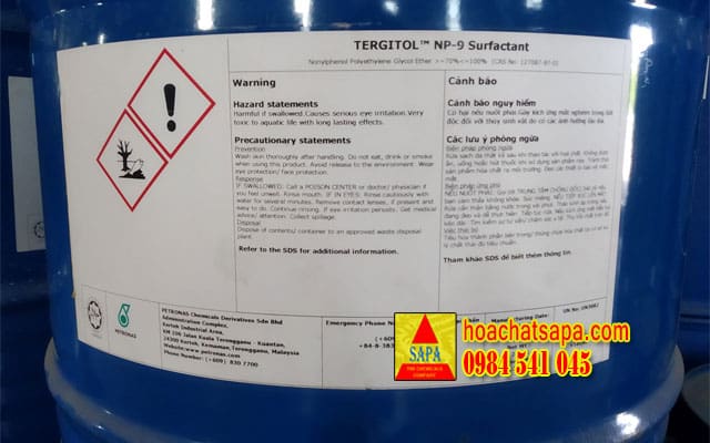 Dung môi Tergitol™ NP-9 Surfactant (NP9)
